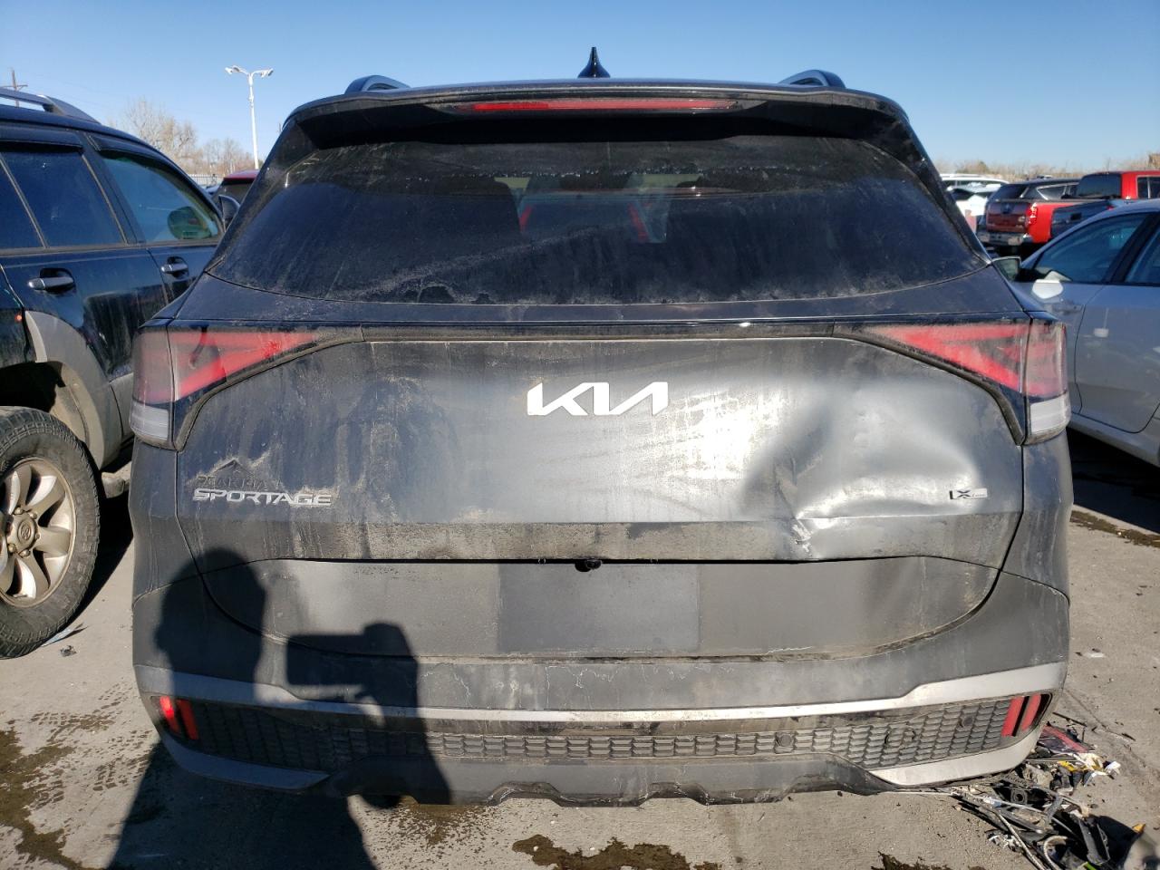 2024 KIA Sportage VIN KNDPZDDH0R7119828 Copart auction photo, side / front end damage thumbnail 6