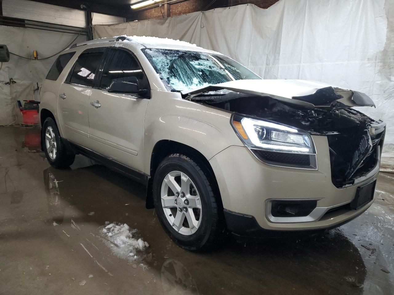 2014 GMC Acadia VIN 1GKKVPKD0EJ292239 Copart auction photo, front end / side damage thumbnail 4