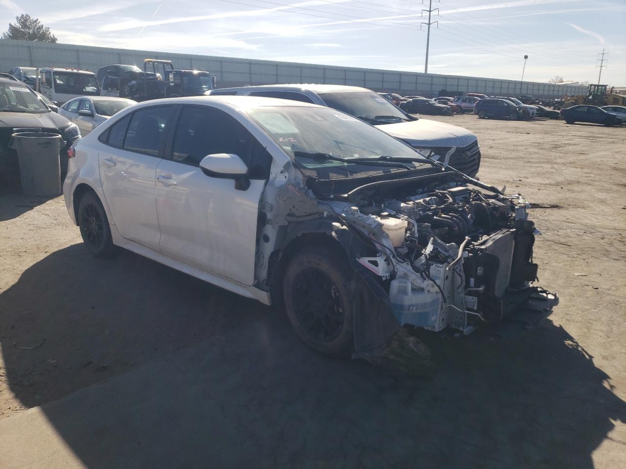 2022 Toyota Corolla VIN 5YFDPMAE5NP304419 Copart auction photo, rejected repair damage thumbnail 4