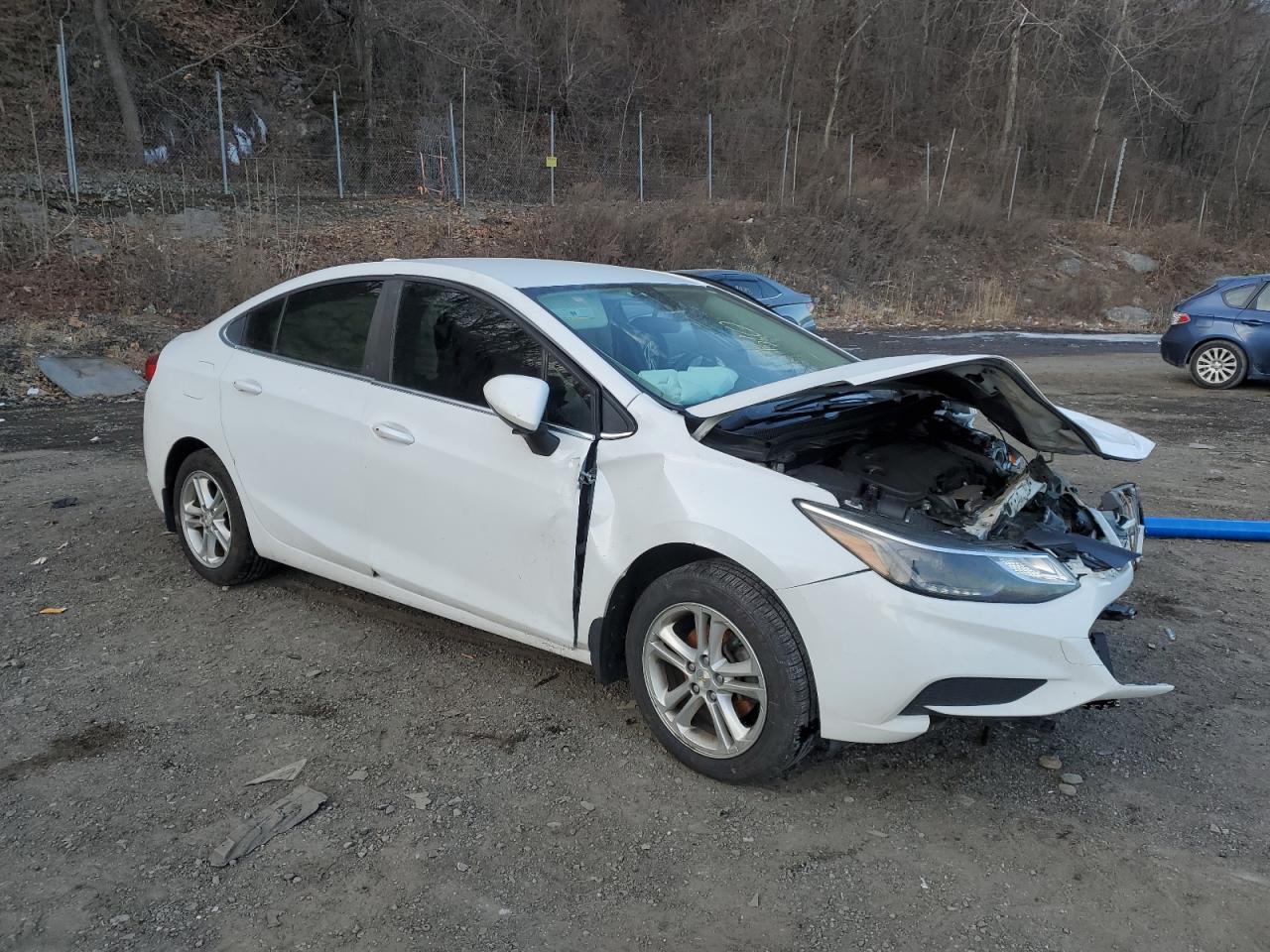 2017 Chevrolet Cruze VIN 1G1BE5SM4H7281108 Copart auction photo, all over / front end damage thumbnail 4