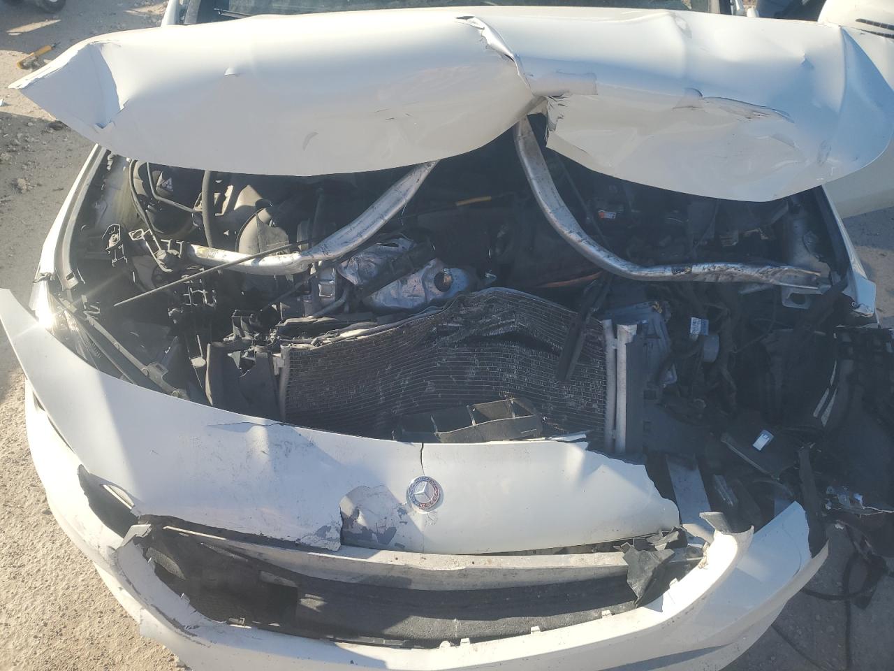 2014 Mercedes-Benz CLA-klasse VIN WDDSJ4EB8EN120555 Copart auction photo, front end damage thumbnail 11