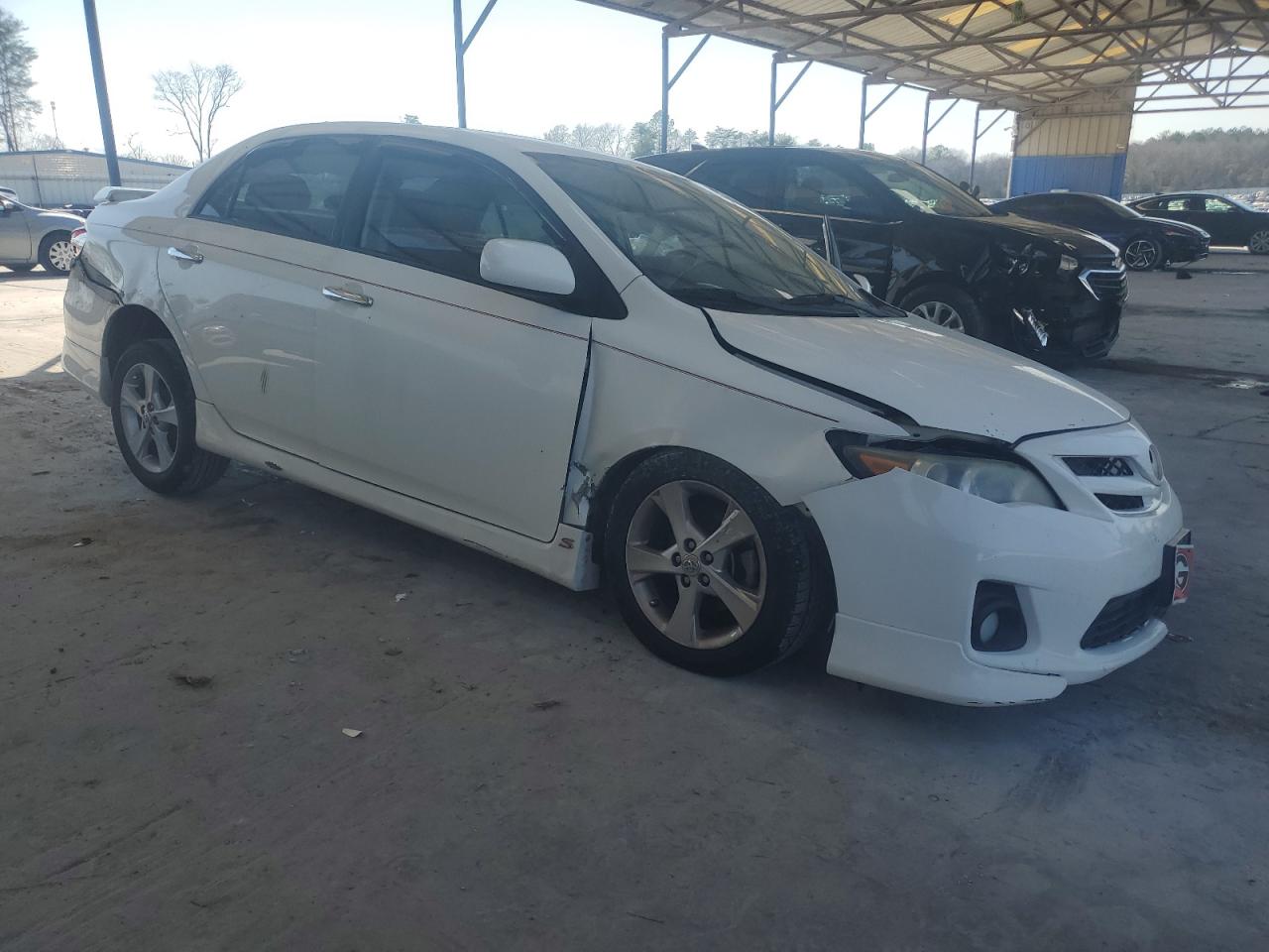 2012 Toyota Corolla VIN 2T1BU4EE7CC879077 Copart auction photo, all over damage thumbnail 4