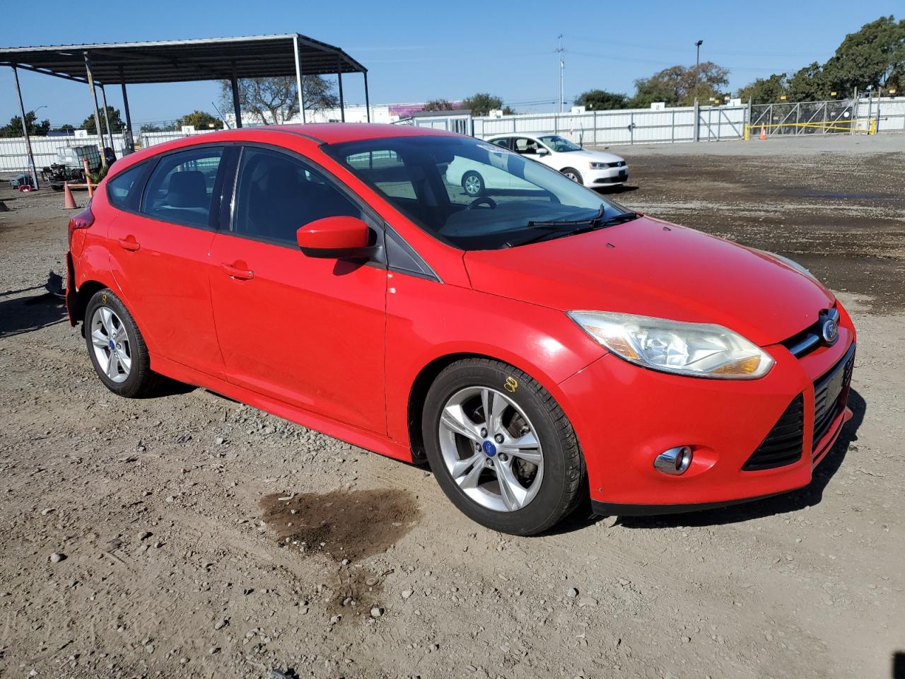 2012 Ford Focus VIN 1FAHP3K21CL422592 Copart auction photo, rear end / minor dent/scratches damage thumbnail 4