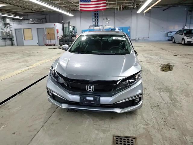 2019 Honda Civic VIN 19XFC1F76KE014877 Copart auction photo, side / front end damage thumbnail 11