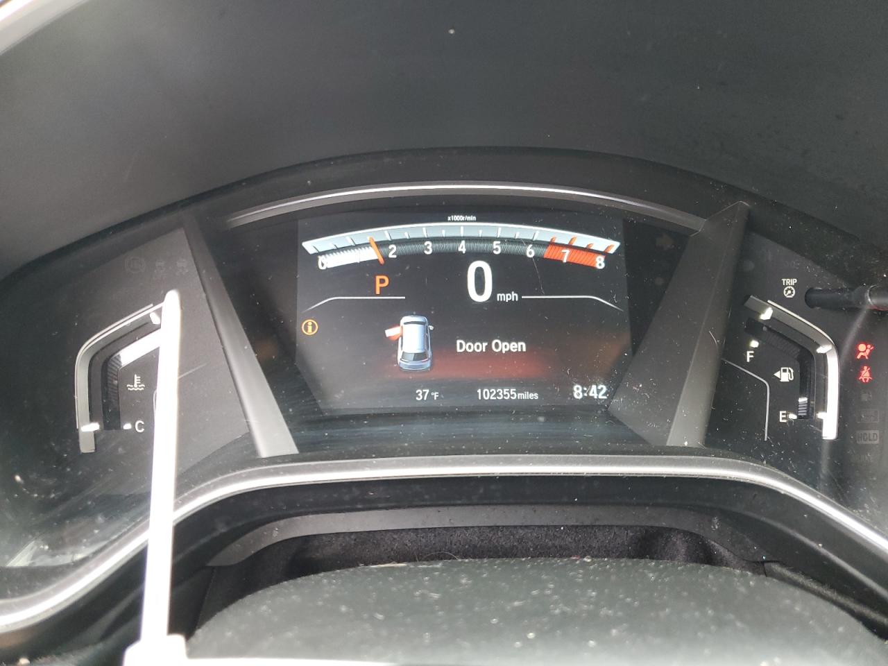 2017 Honda CR-V VIN 2HKRW2H80HH663160 Copart auction photo, side damage thumbnail 9
