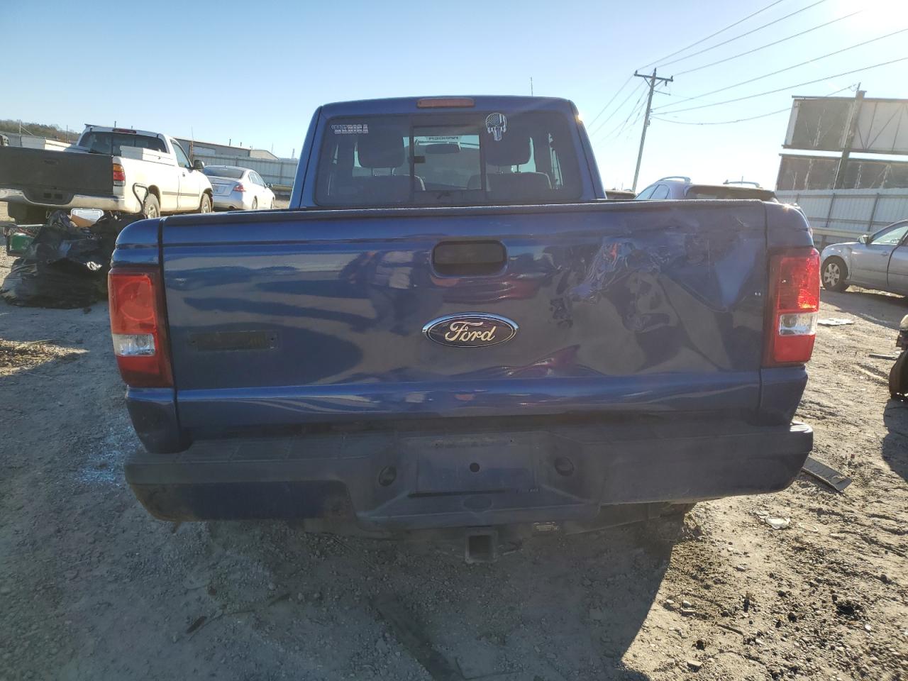 2011 Ford Ranger VIN 1FTLR4FE8BPA65637 Copart auction photo, all over / undercarriage damage thumbnail 6