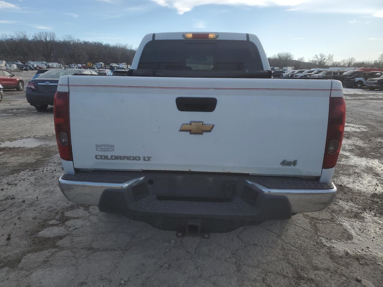 2011 Chevrolet Colorado VIN 1GCHTDFE0B8108191 Copart auction photo, normal wear damage thumbnail 6