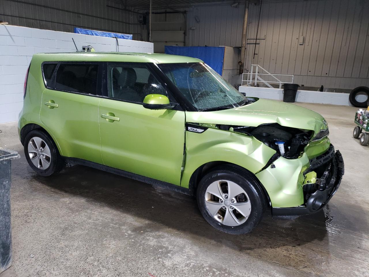 2015 KIA Soul VIN KNDJN2A24F7768534 Copart auction photo, front end / minor dent/scratches damage thumbnail 4