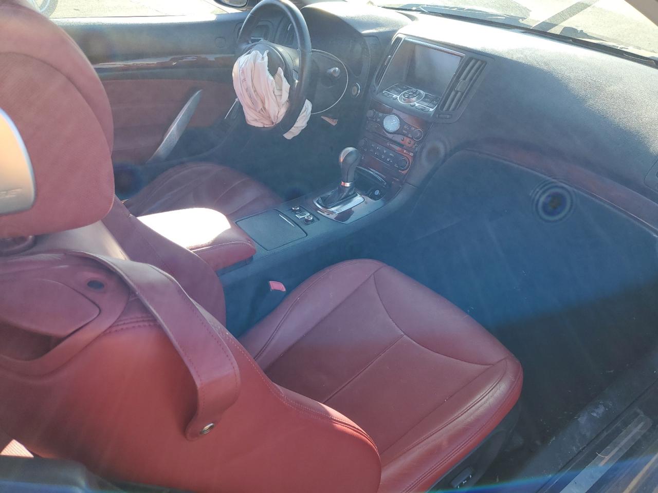 2009 Infiniti G VIN JNKCV66E19M721145 Copart auction photo, front end / minor dent/scratches damage thumbnail 8
