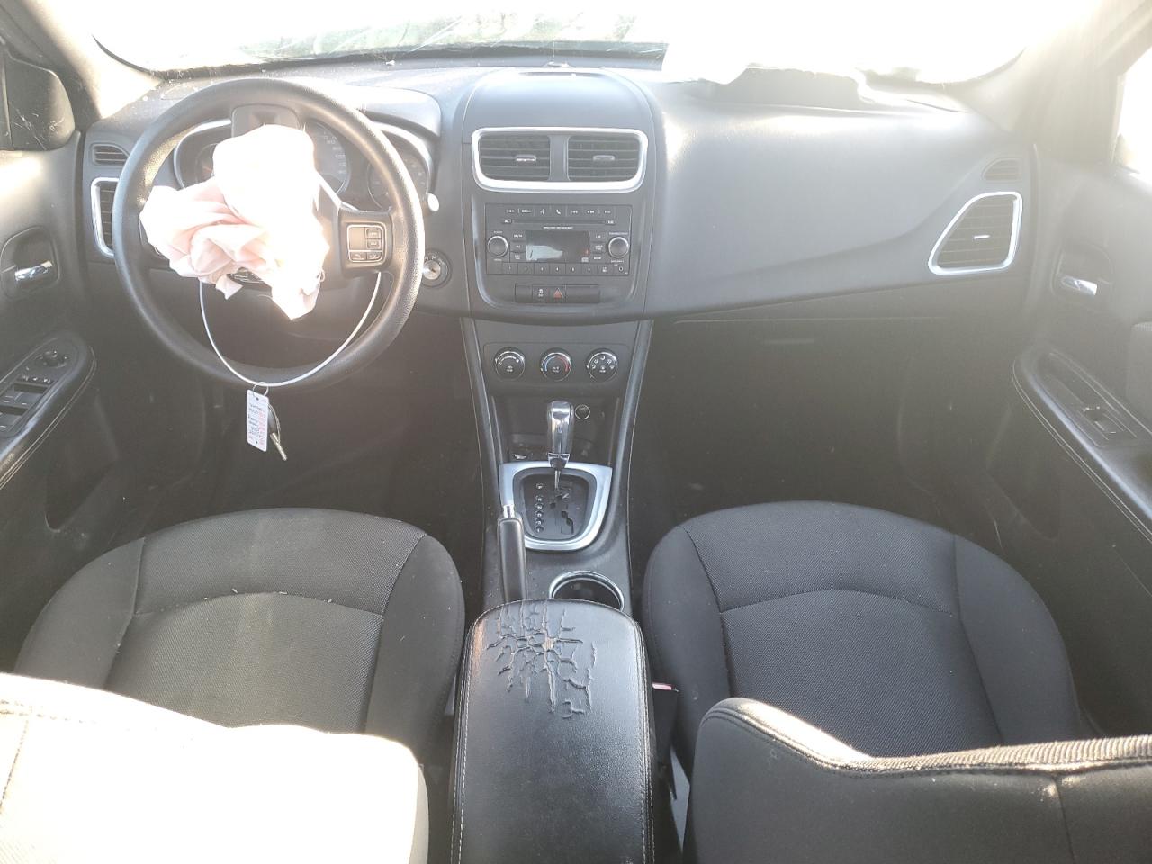 2013 Dodge Avenger VIN 1C3CDZAB3DN593954 Copart auction photo, front end / side damage thumbnail 8