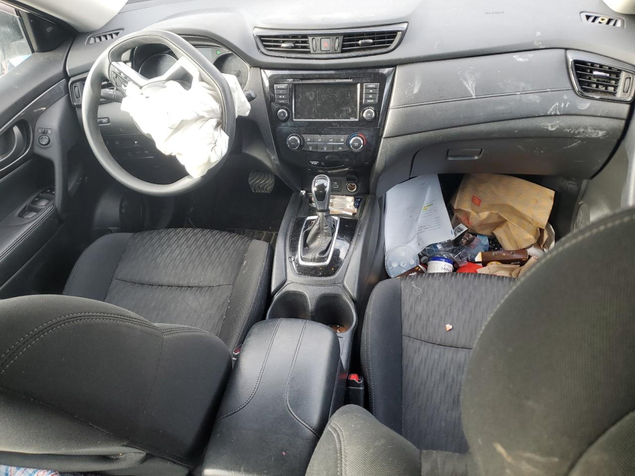 2020 Nissan Rogue VIN 5N1AT2MVXLC752056 Copart auction photo, front end damage thumbnail 8