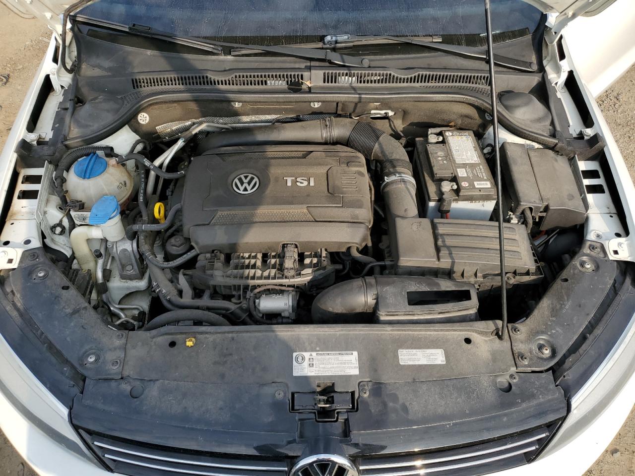 2014 Volkswagen Jetta VIN 3VWD07AJXEM431352 Copart auction photo, rear end / front end damage thumbnail 11