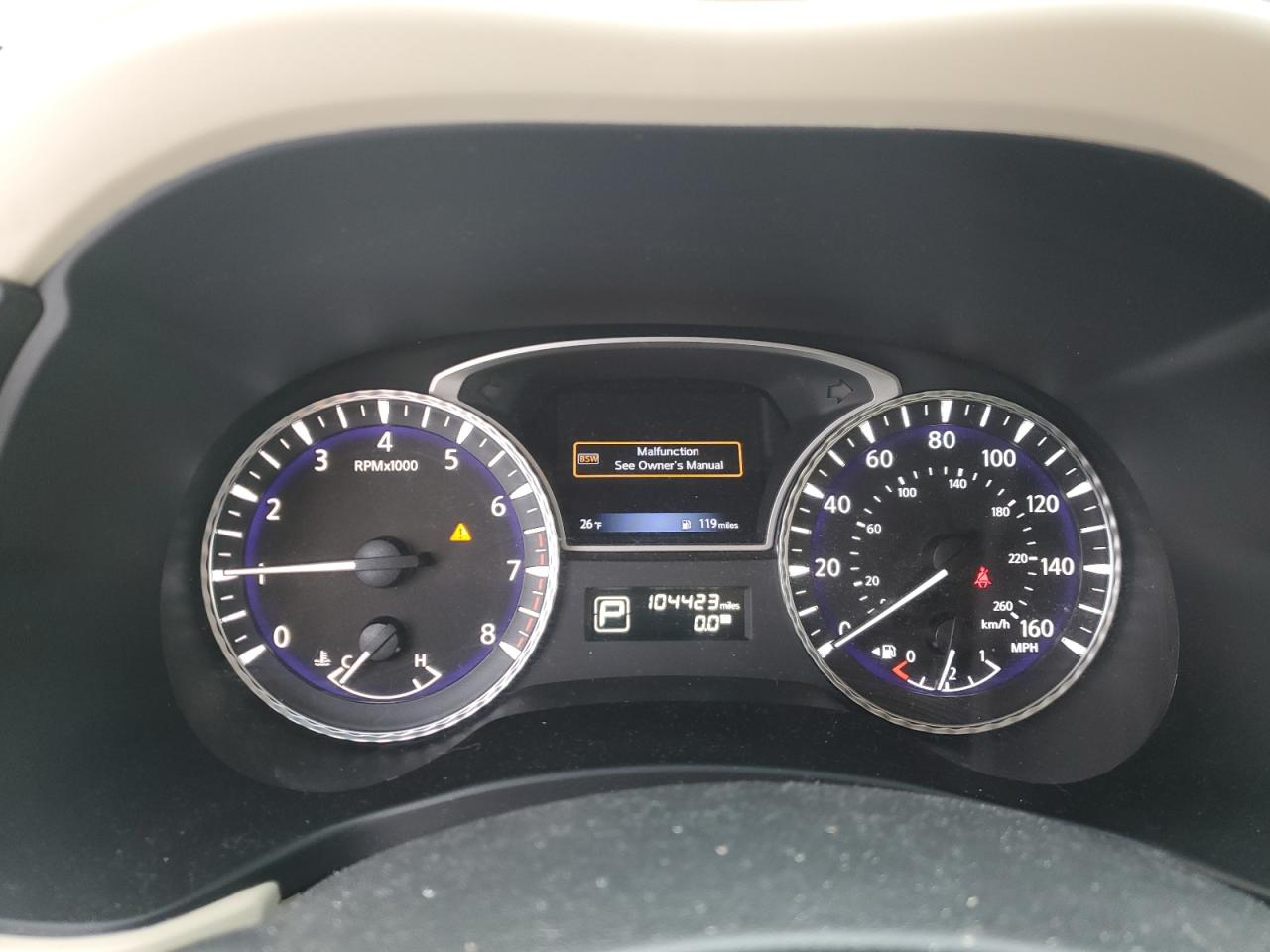 2016 Infiniti QX60 VIN 5N1AL0MM9GC532375 Copart auction photo, side damage thumbnail 9