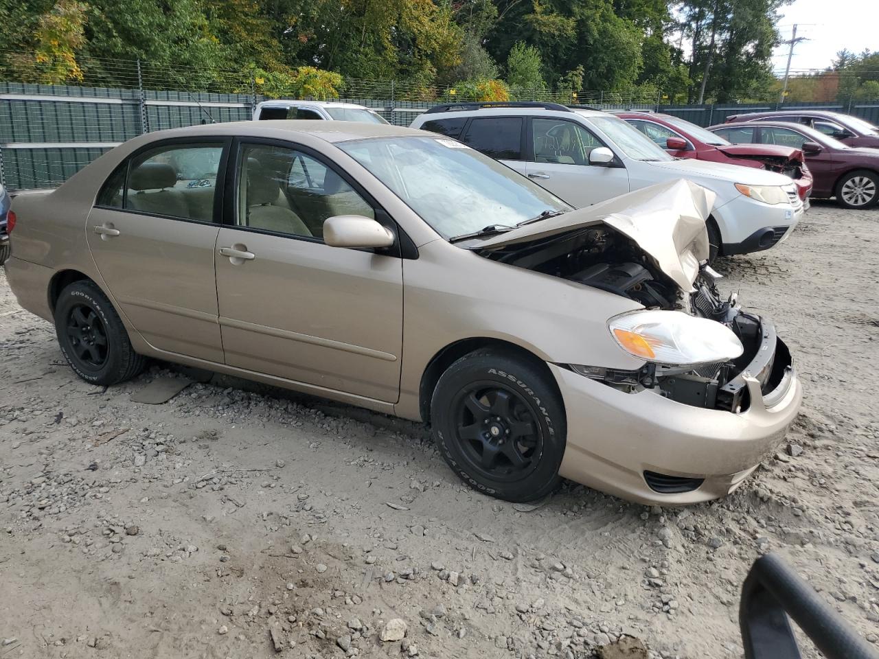 2004 Toyota Corolla VIN 2T1BR32E64C194196 Copart auction photo, front end / minor dent/scratches damage thumbnail 4