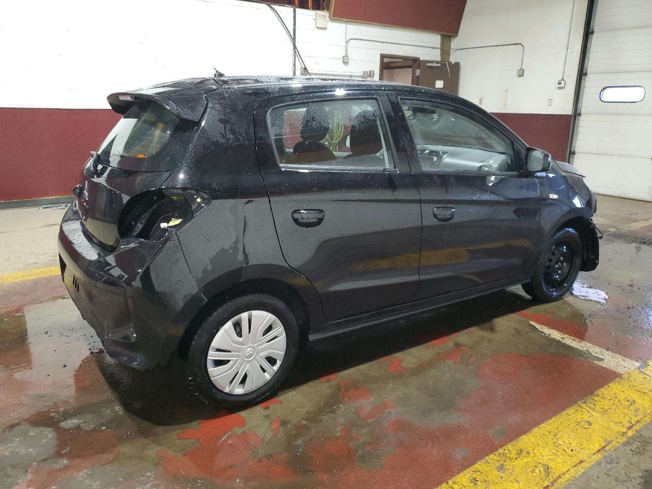 2024 Mitsubishi Mirage VIN ML32AUHJ8RH011548 Copart auction photo, front end / rear end damage thumbnail 3