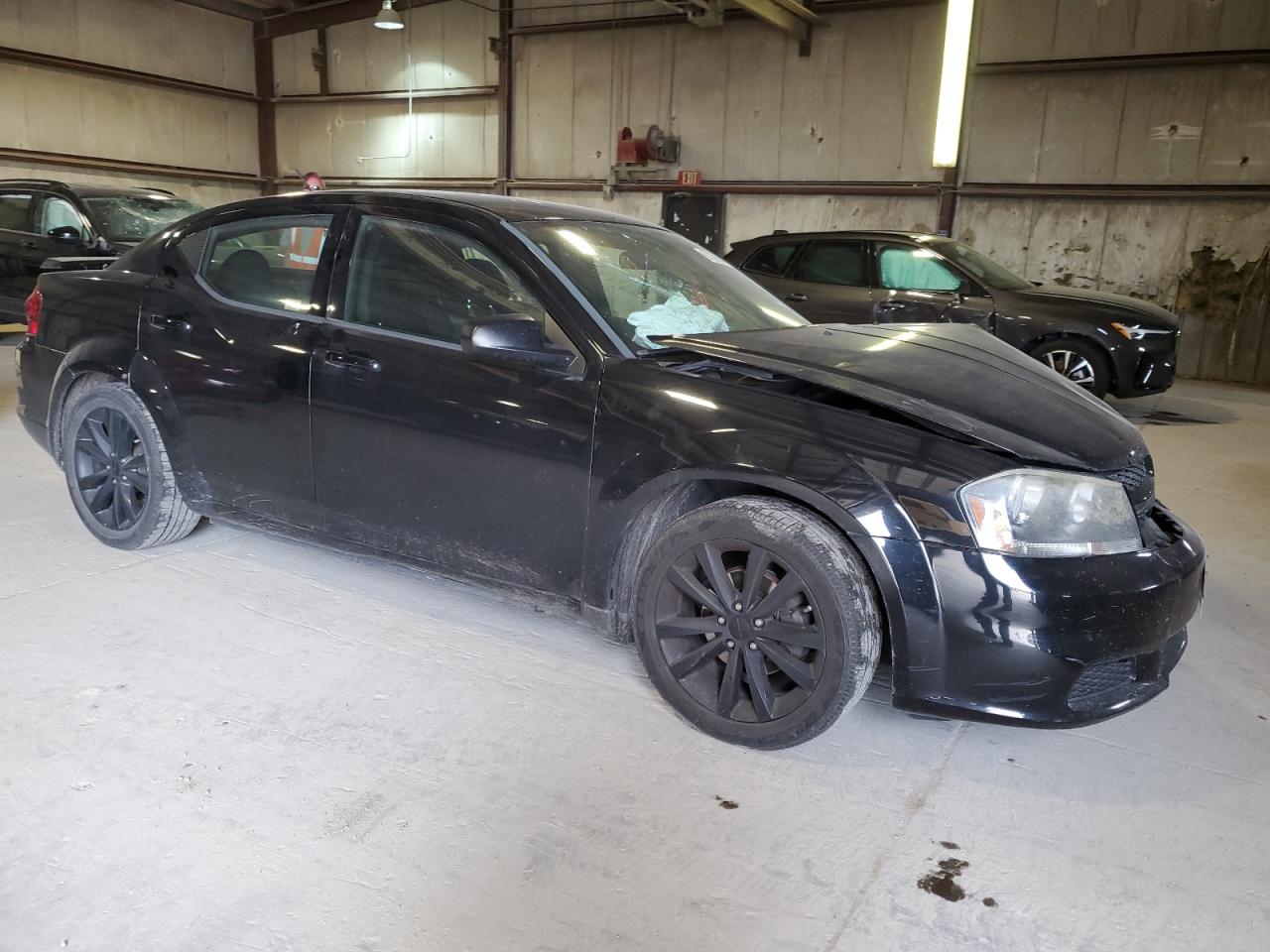2014 Dodge Avenger VIN 1C3CDZAB6EN202331 Copart auction photo, front end / minor dent/scratches damage thumbnail 4