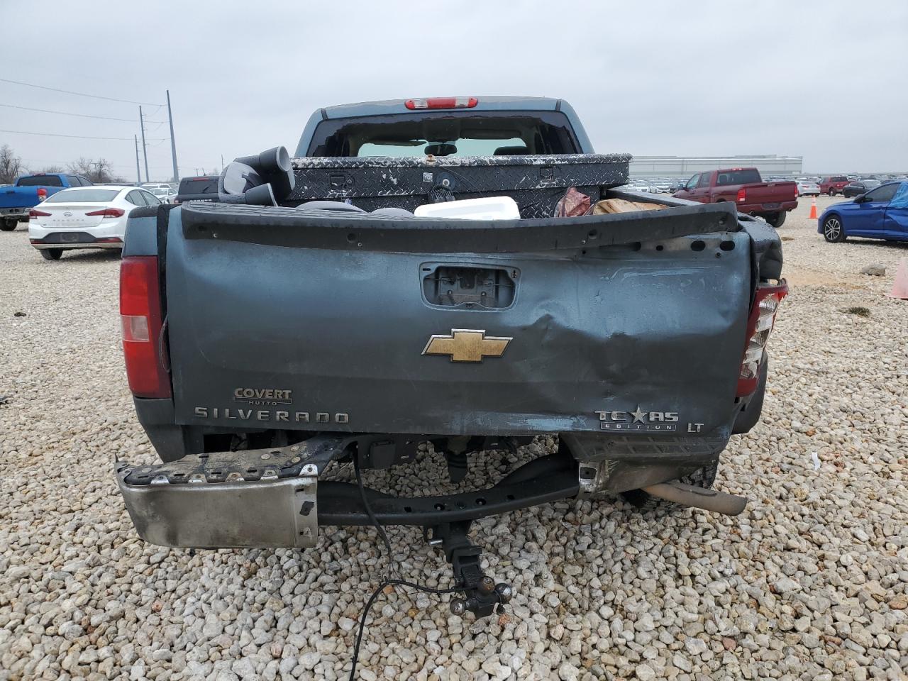 2008 Chevrolet Silverado VIN 2GCEC19J081118855 Copart auction photo, rear end damage thumbnail 6