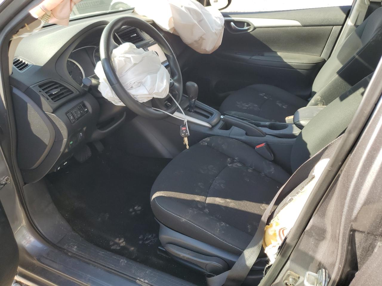 2019 Nissan Sentra VIN 3N1AB7AP1KY420350 Copart auction photo, front end damage thumbnail 7