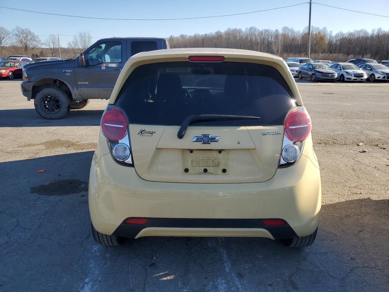 2014 Chevrolet Spark VIN KL8CB6S92EC447174 Copart auction photo, front end damage thumbnail 6