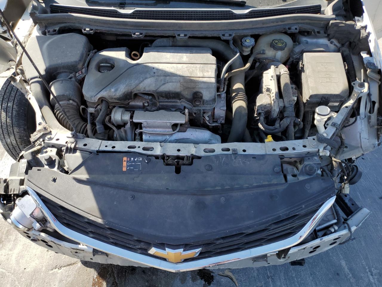 2017 Chevrolet Cruze VIN 3G1BE5SM6HS521504 Copart auction photo, front end / undercarriage damage thumbnail 13