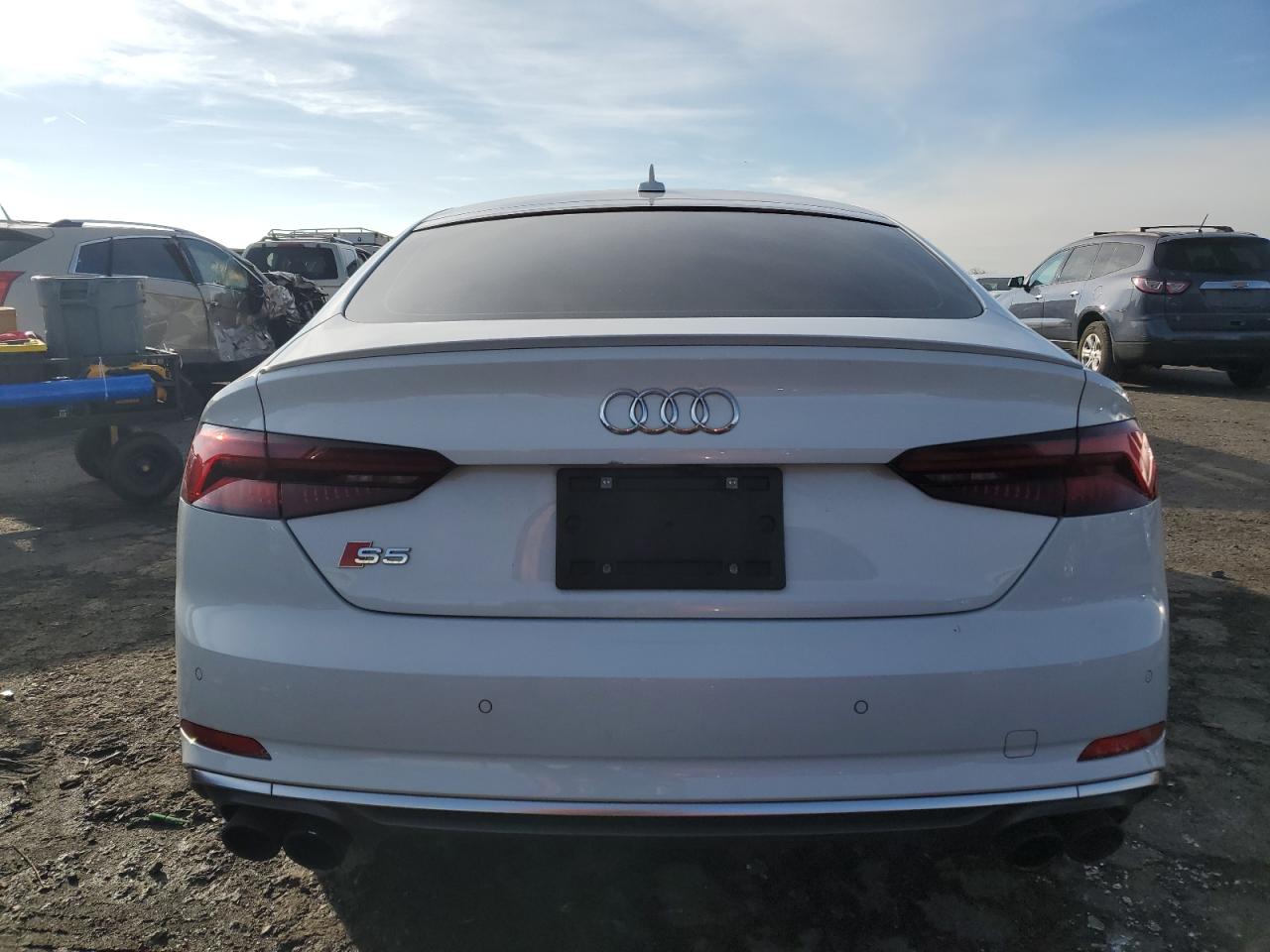 2018 Audi RS5 VIN WAUC4CF56JA037620 Copart auction photo, front end damage thumbnail 6
