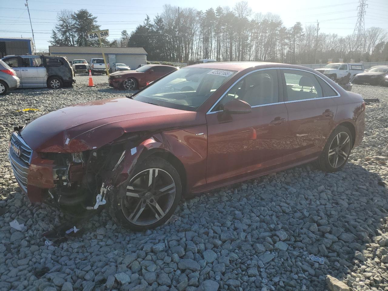 2018 Audi A4 VIN WAULMAF43JA066908