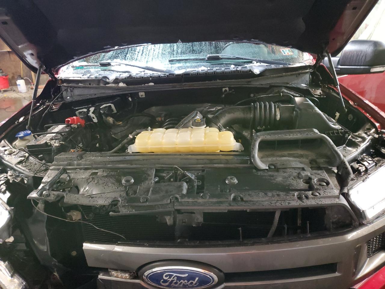 2018 Ford F-150 VIN 1FTEW1E50JFE15199 Copart auction photo, front end / side damage thumbnail 11