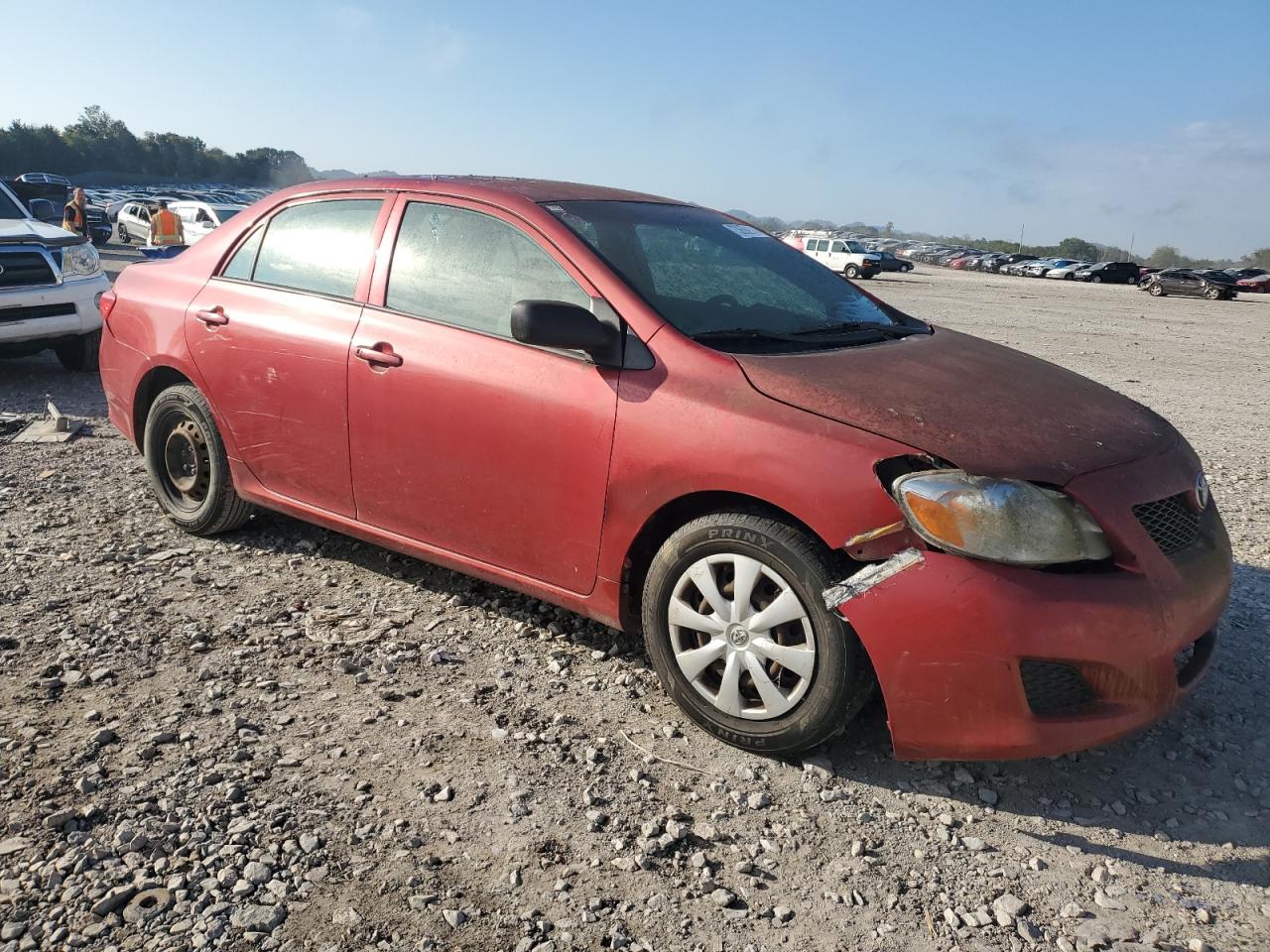 2009 Toyota Corolla VIN 1NXBU40E19Z128118 Copart auction photo, mechanical / front end damage thumbnail 4