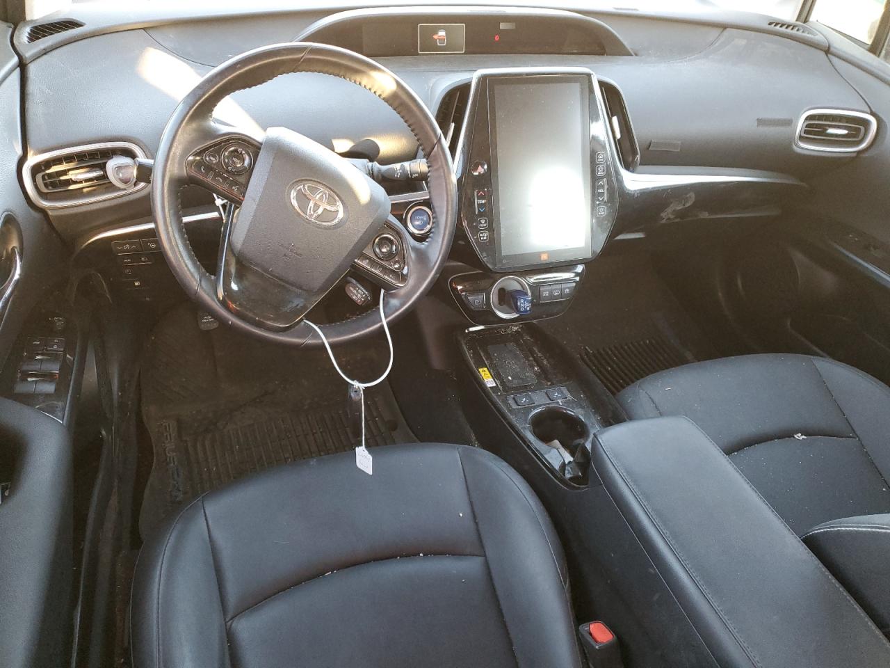2021 Toyota Prius VIN JTDKAMFP9M3171741 Copart auction photo, all over / rear end damage thumbnail 8