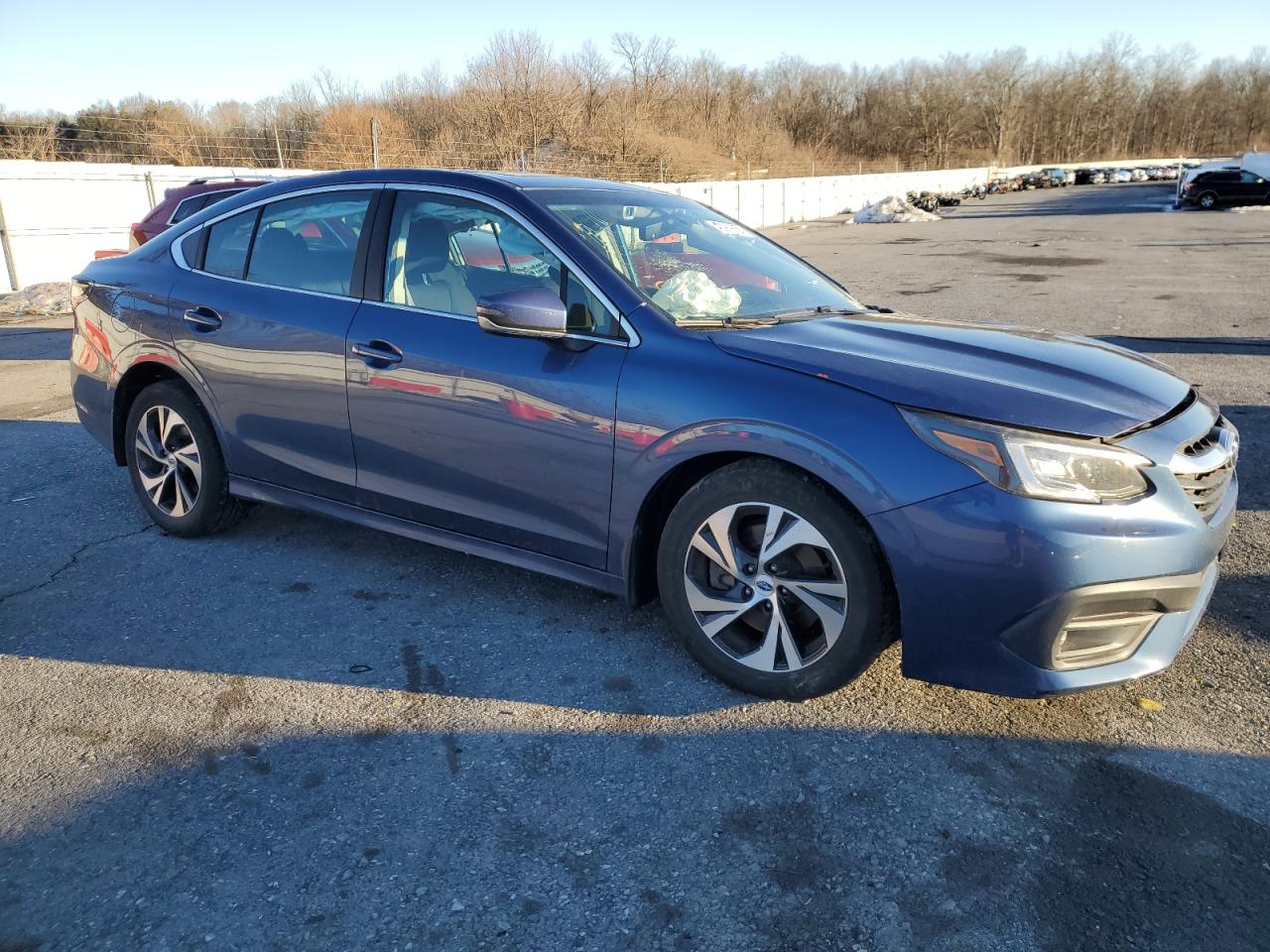 2020 Subaru Legacy VIN 4S3BWAE62L3012681 Copart auction photo, front end / undercarriage damage thumbnail 4