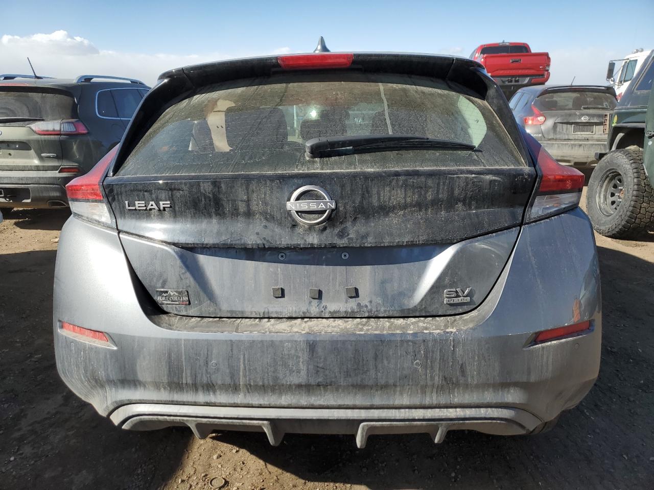 2024 Nissan Leaf VIN 1N4CZ1CV0RC553281 Copart auction photo, undercarriage damage thumbnail 6