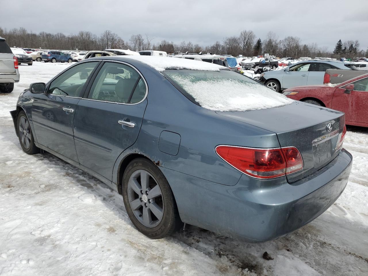 2005 Lexus ES VIN JTHBA30GX55097723 Copart auction photo, front end / side damage thumbnail 2