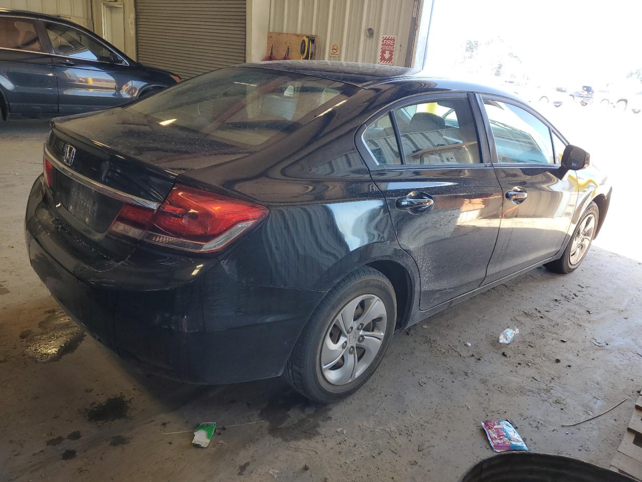 2013 Honda Civic VIN 2HGFB2F53DH578440 Copart auction photo, front end / minor dent/scratches damage thumbnail 3