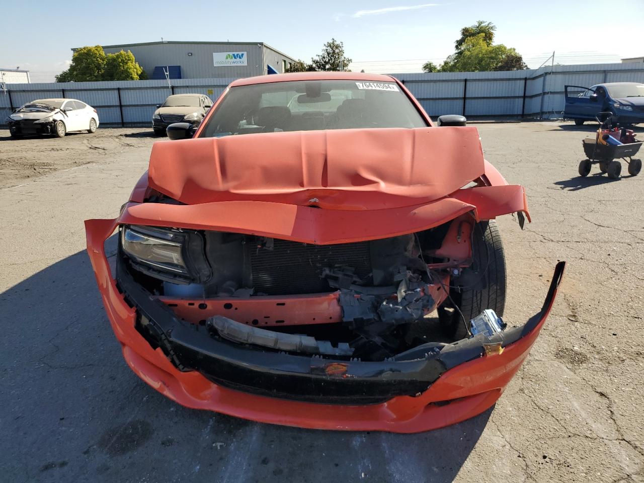 2021 Dodge Charger VIN 2C3CDXBGXMH562305 Copart auction photo, front end damage thumbnail 5