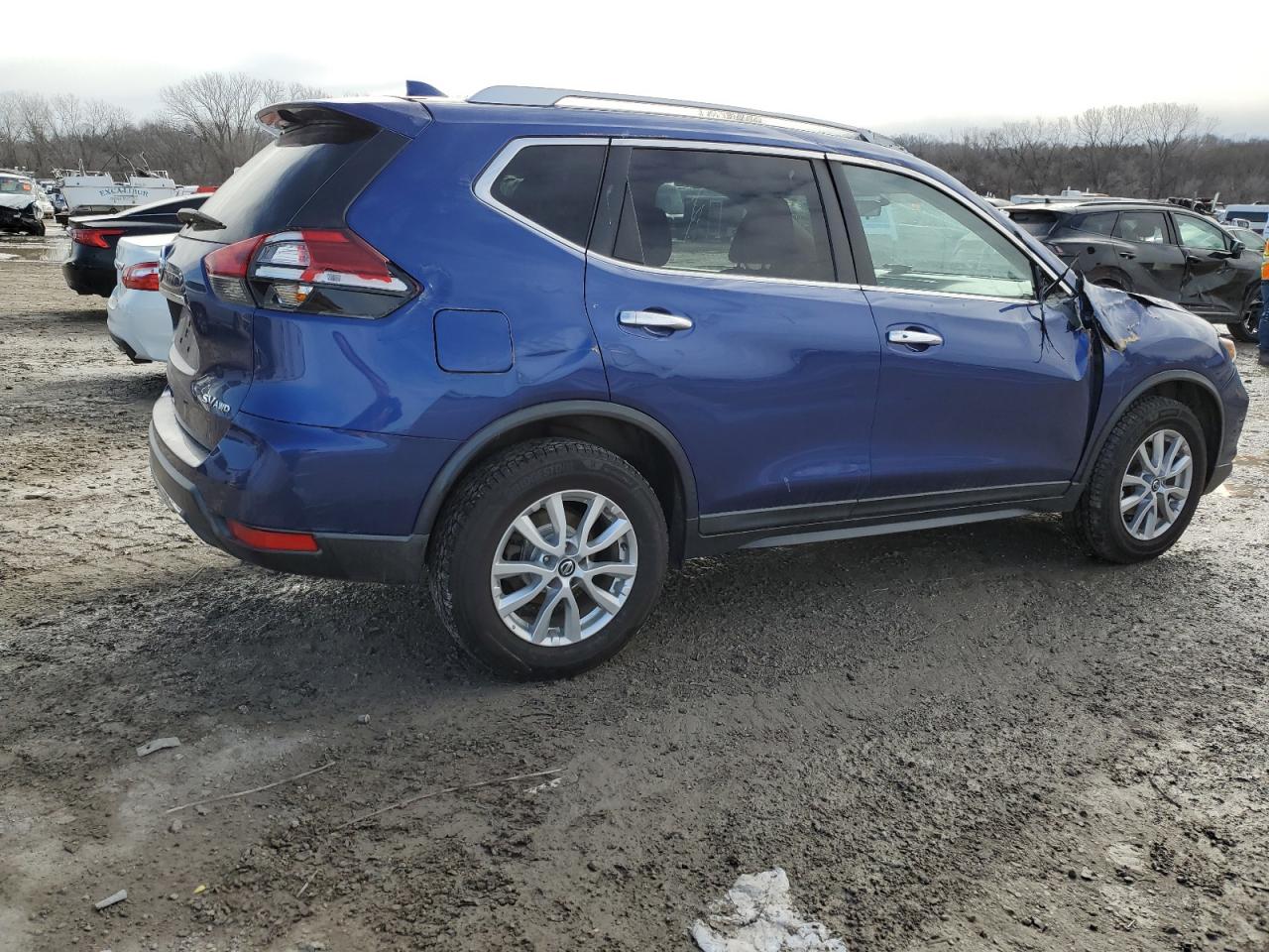 2017 Nissan Rogue VIN KNMAT2MV4HP580269 Copart auction photo, side damage thumbnail 3