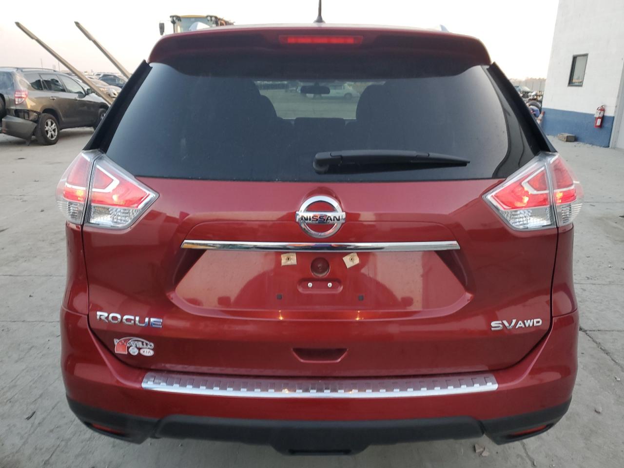 2016 Nissan Rogue VIN 5N1AT2MV6GC830340 Copart auction photo, front end damage thumbnail 6