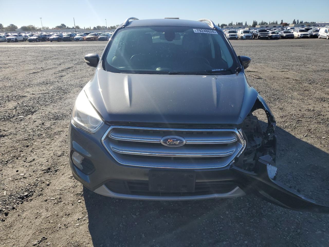 2017 Ford Escape VIN 1FMCU9J99HUD77333 Copart auction photo, front end damage thumbnail 5
