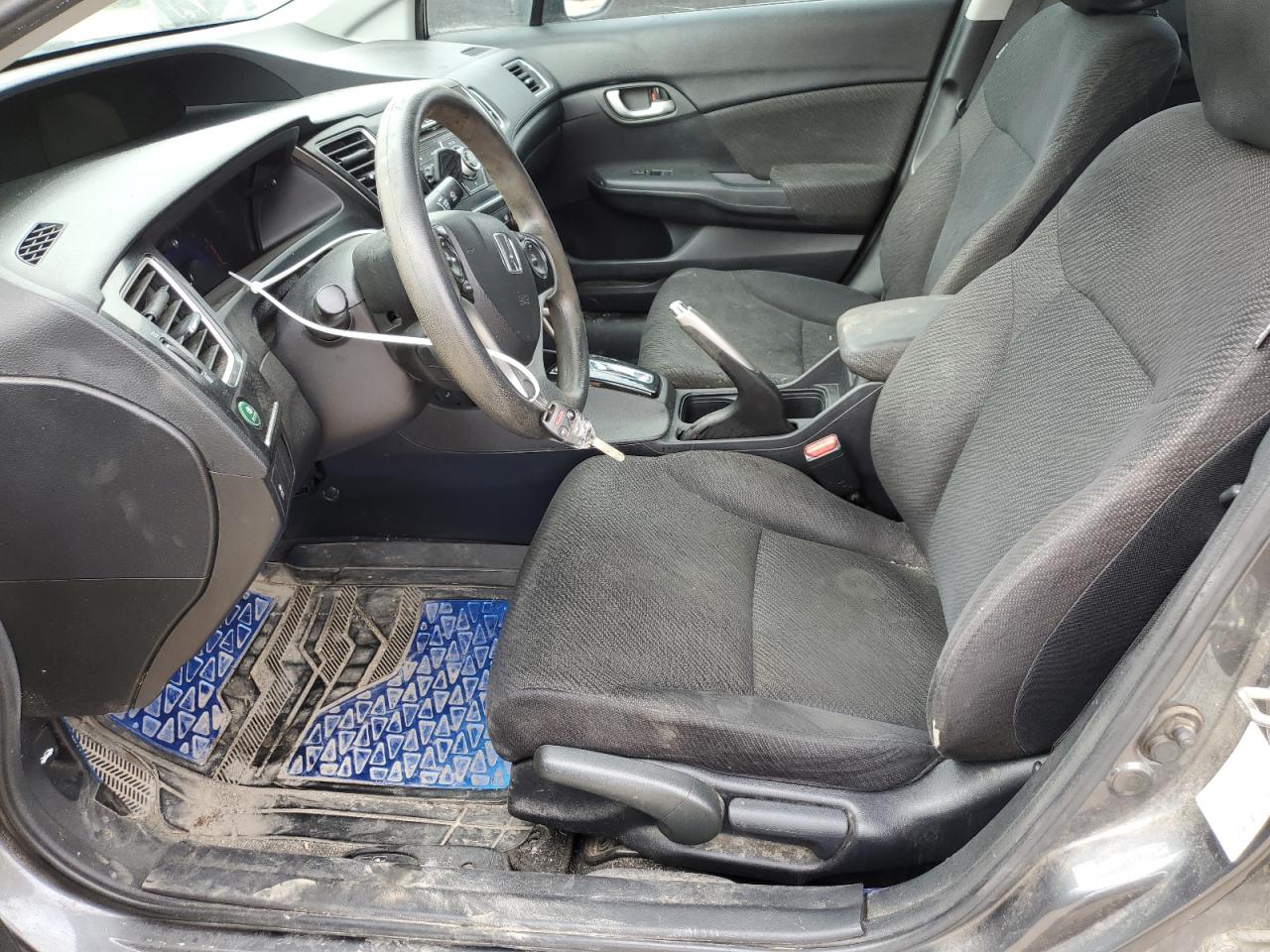 2013 Honda Civic VIN 2HGFB2F58DH579020 Copart auction photo, front end damage thumbnail 7