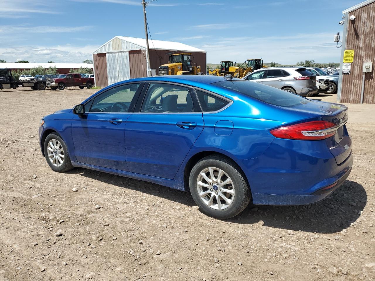 2018 Ford Fusion VIN 3FA6P0G71JR129008 Copart auction photo, hail damage thumbnail 2