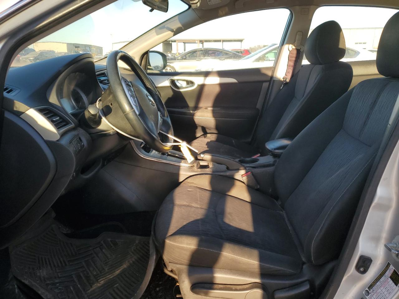 2015 Nissan Sentra VIN 3N1AB7AP8FY256486 Copart auction photo, rear end / hail damage thumbnail 7