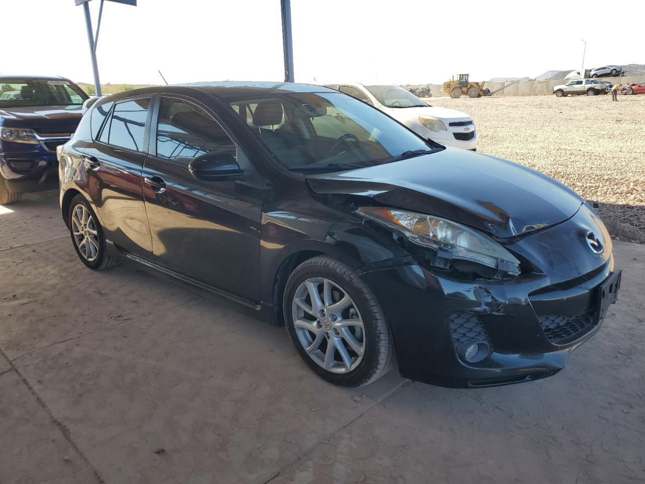 2012 Mazda 3 VIN JM1BL1M58C1500580 Copart auction photo, front end damage thumbnail 4