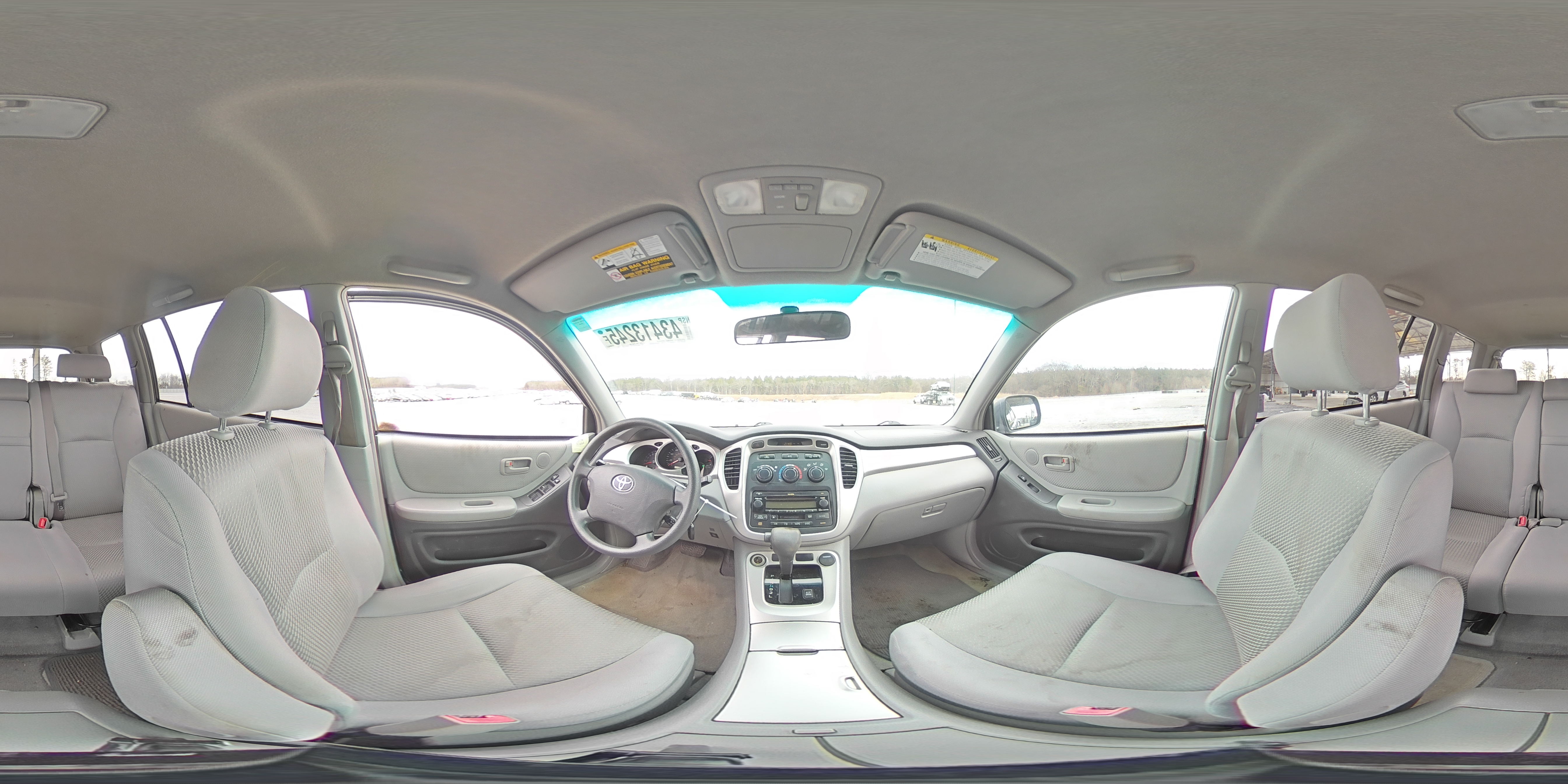 2007 Toyota Highlander VIN JTEDD21A970169478 Copart auction photo, all over damage thumbnail 14