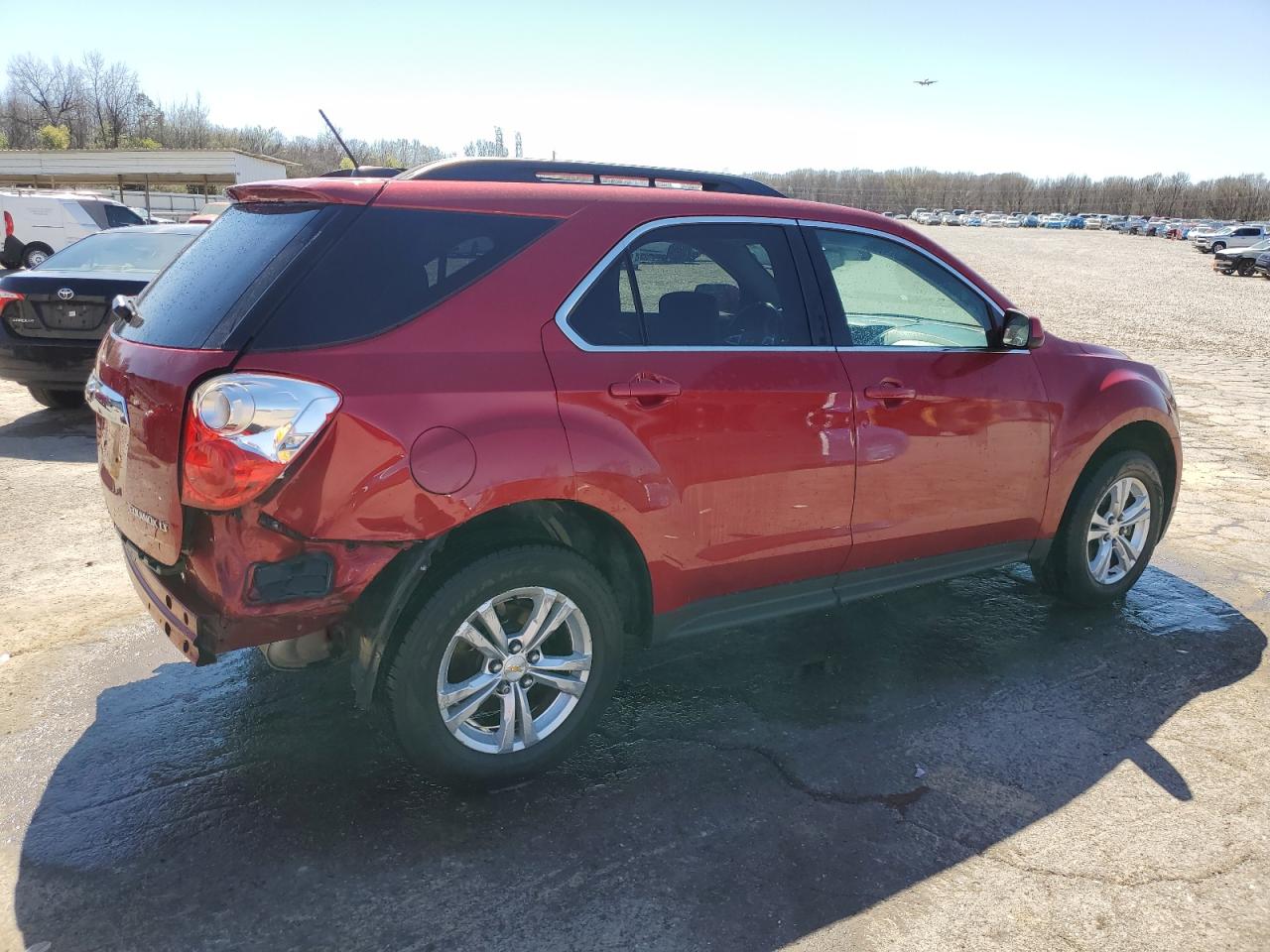 2015 Chevrolet Equinox VIN 1GNALCEK7FZ106576 Copart auction photo, rear end damage thumbnail 3