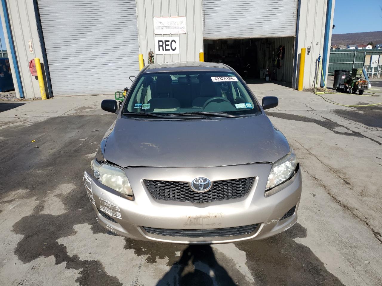 2009 Toyota Corolla VIN 2T1BU40E69C150486 Copart auction photo, front end damage thumbnail 5