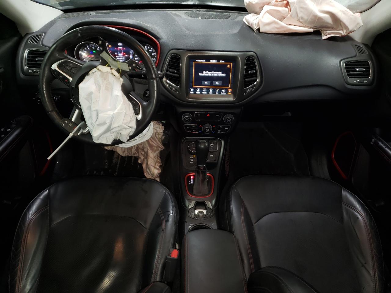 2018 Jeep Compass VIN 3C4NJDDB2JT192046 Copart auction photo, front end damage thumbnail 8