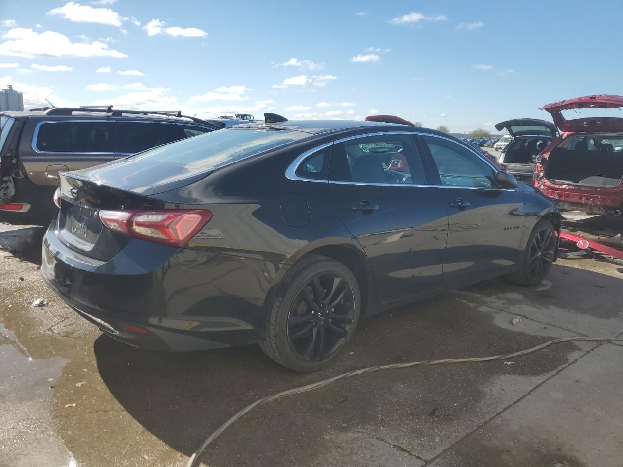 2020 Chevrolet Malibu VIN 1G1ZD5ST6LF124395 Copart auction photo, side / undercarriage damage thumbnail 3