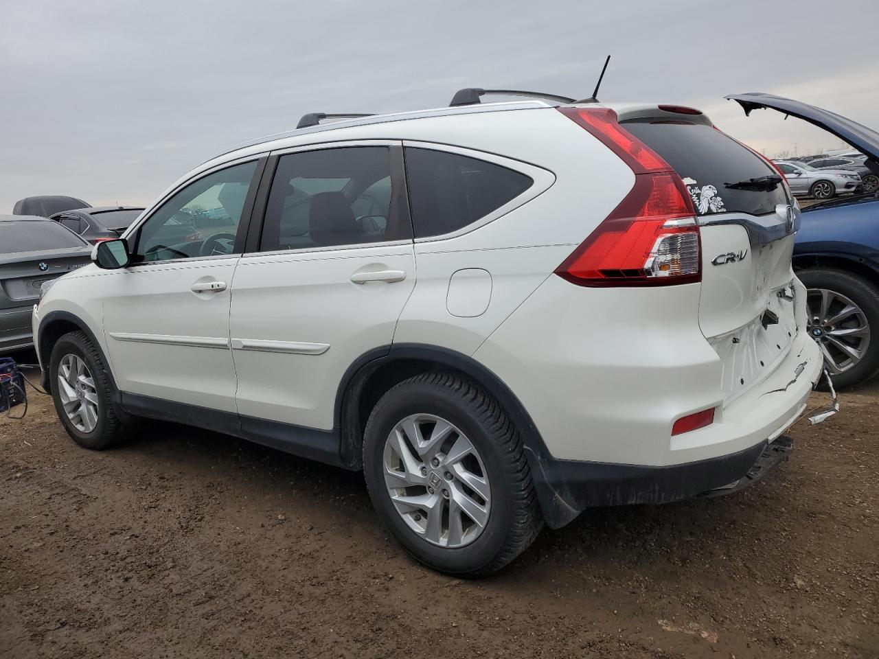 2016 Honda CR-V VIN 5J6RM4H7XGL010977 Copart auction photo, rear end damage thumbnail 2