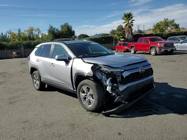2022 Toyota RAV 4 VIN 2T3W1RFV7NC200845 Copart auction photo, front end / side damage thumbnail 12