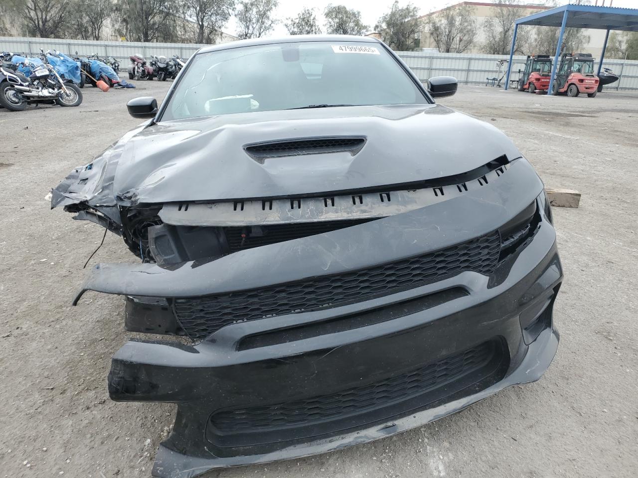 2020 Dodge Charger VIN 2C3CDXGJ5LH232350 Copart auction photo, vandalism / all over damage thumbnail 5