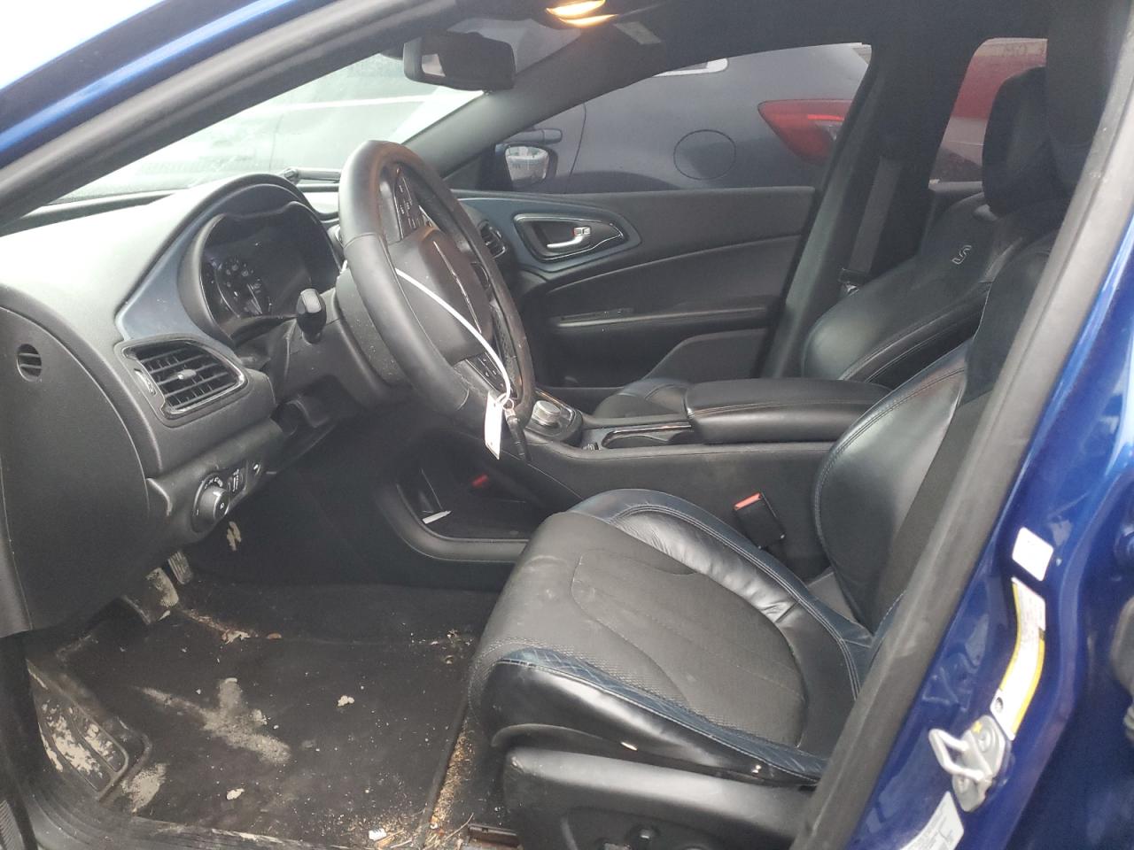 2015 Chrysler 200 VIN 1C3CCCDGXFN540761 Copart auction photo, side damage thumbnail 7